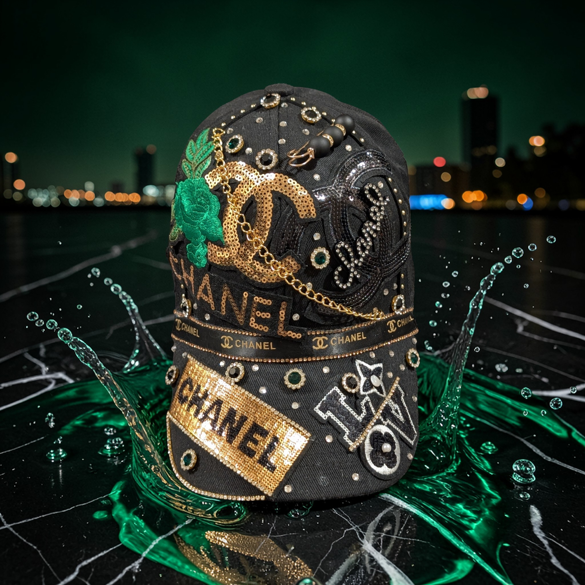 Beauty in Black and Gold